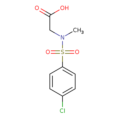 [(4-Chloro-benzenesulfonyl)-methyl-amino]-acetic acid