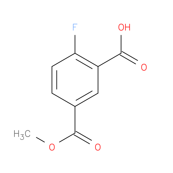 2-Fluoro-5-(methoxycarbonyl)benzoic acid