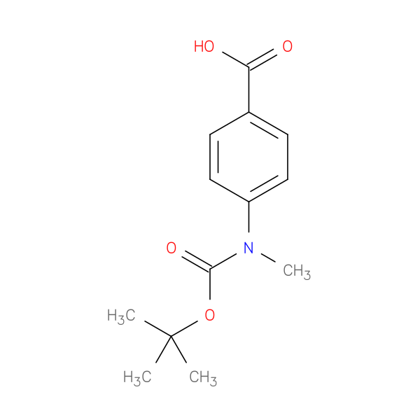 Benzoic acid, 4-[[(1,1-dimethylethoxy)carbonyl]methylamino]-