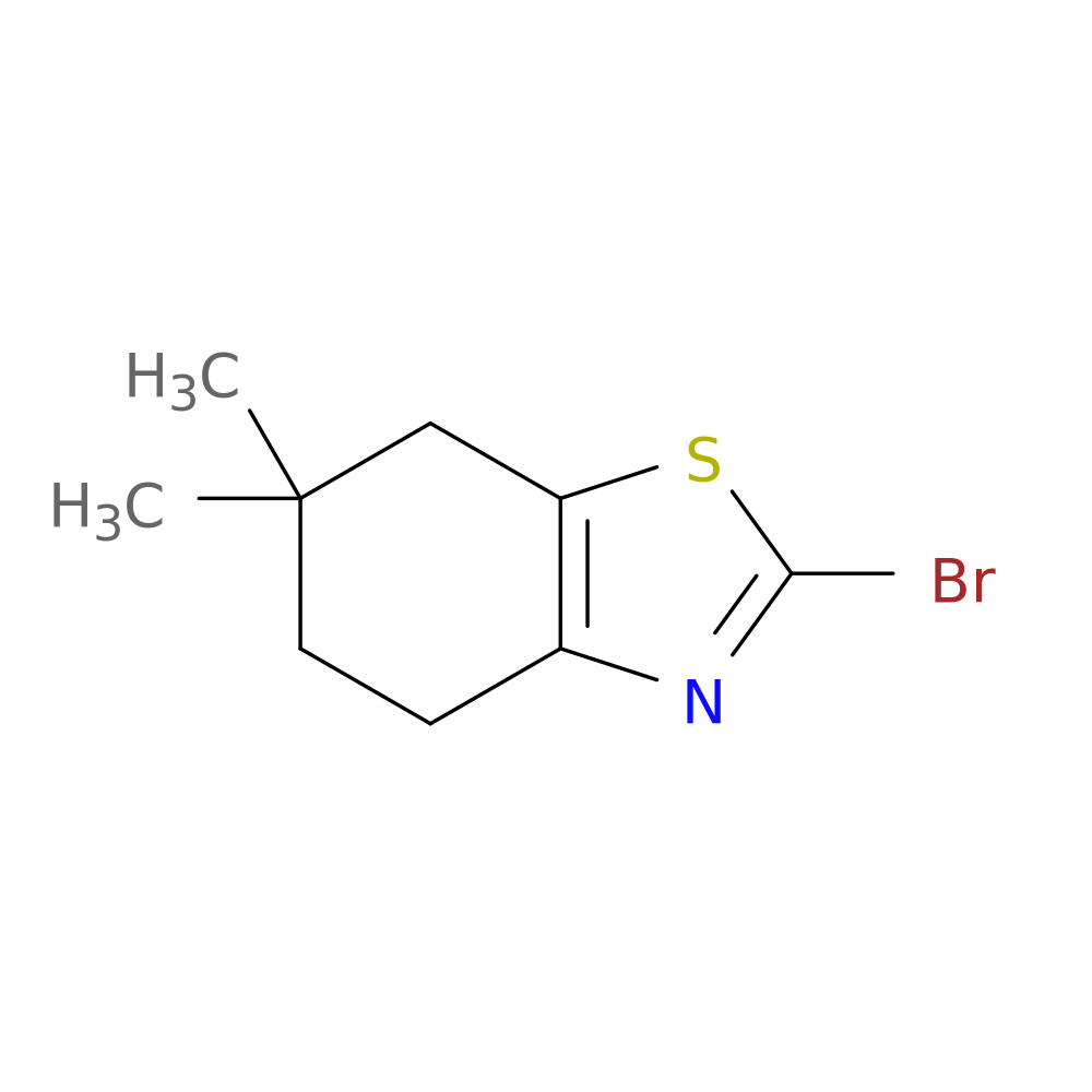 2-bromo-6,6-dimethyl-4,5,6,7-tetrahydro-1,3-benzothiazole
