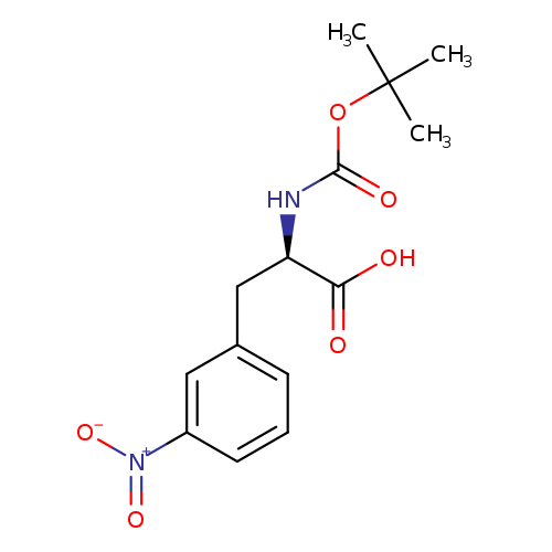 D-Phenylalanine, N-[(1,1-dimethylethoxy)carbonyl]-3-nitro-