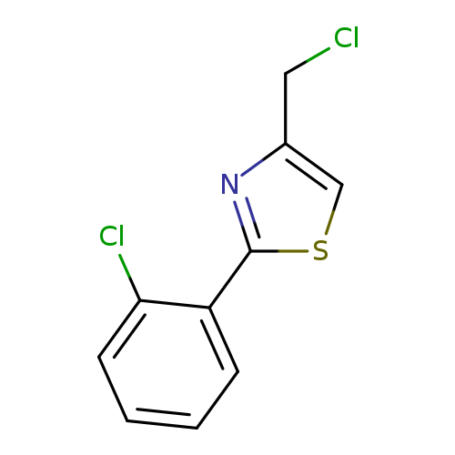 4-(Chloromethyl)-2-(2-chlorophenyl)-1,3-thiazole