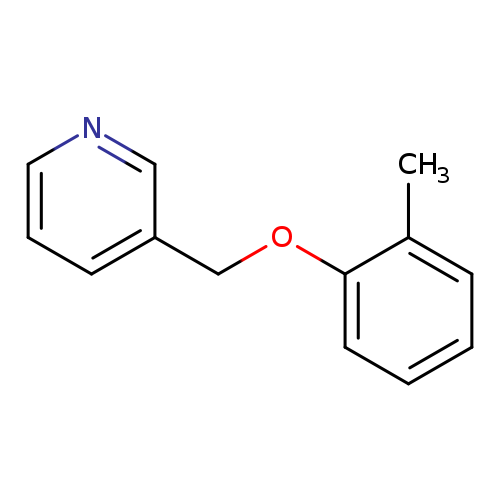 3-[(2-methylphenoxy)methyl]pyridine