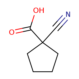 Cyclopentanecarboxylic acid, 1-cyano-