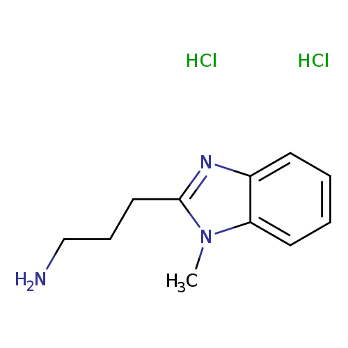 3-(1-Methyl-1h-1,3-benzodiazol-2-yl)propan-1-amine dihydrochloride