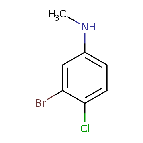 3-Bromo-4-chloro-N-methylaniline
