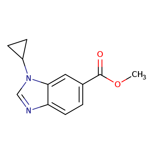 Methyl 3-cyclopropylbenzimidazole-5-carboxylate