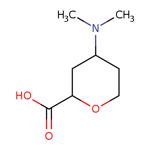 4-(dimethylamino)oxane-2-carboxylic acid