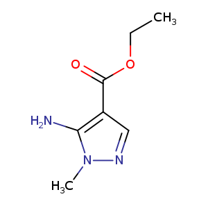 1H-Pyrazole-4-carboxylic acid, 5-amino-1-methyl-, ethyl ester