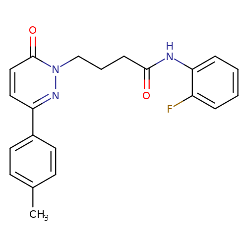 N-(2-fluorophenyl)-4-[3-(4-methylphenyl)-6-oxo-1,6-dihydropyridazin-1-yl]butanamide