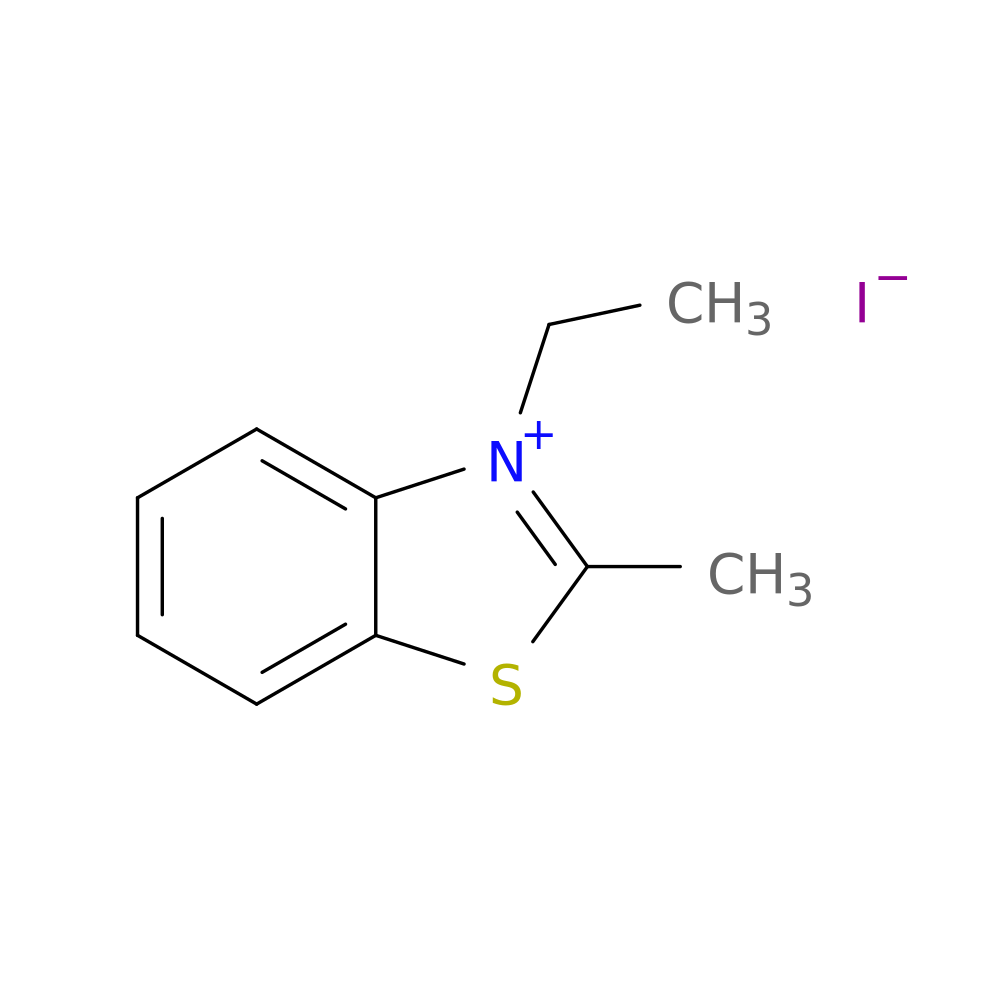 3-Ethyl-2-Methylbenzo[D]Thiazol-3-Ium Iodide