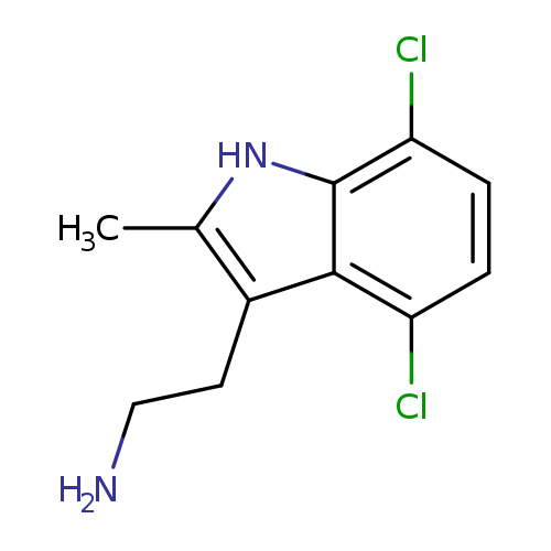 2-(4,7-Dichloro-2-methylindol-3-yl)ethylamine hydrochloride