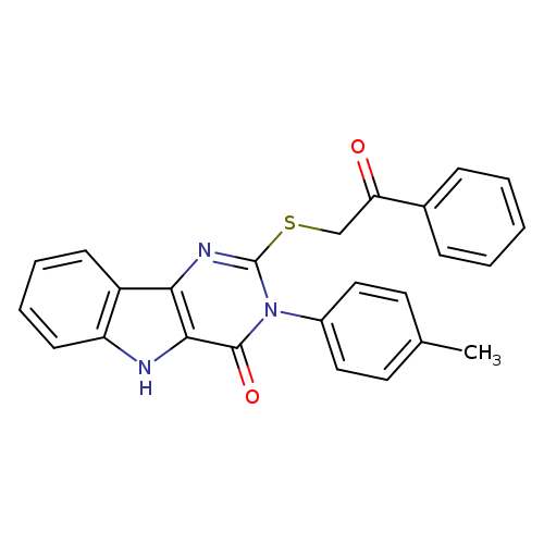 3-(4-methylphenyl)-2-[(2-oxo-2-phenylethyl)sulfanyl]-3H,4H,5H-pyrimido[5,4-b]indol-4-one