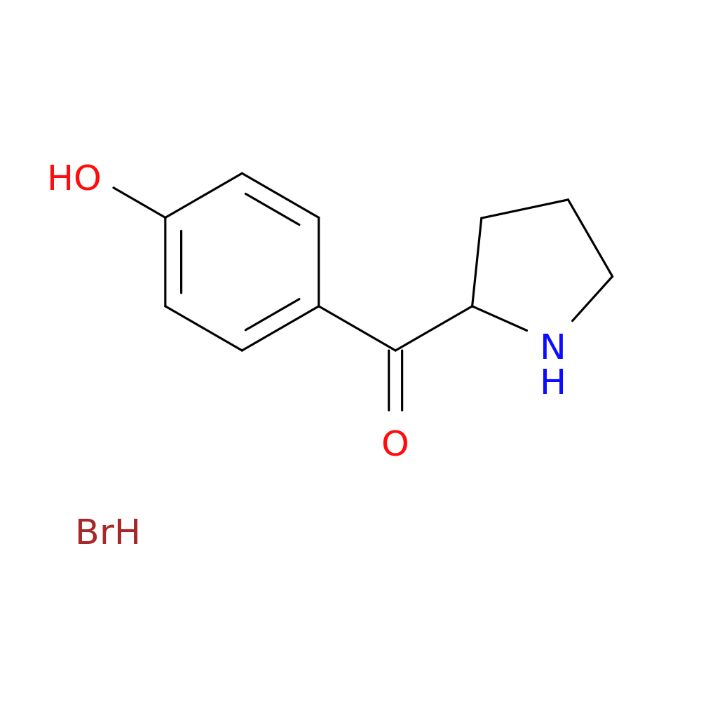 4-(pyrrolidine-2-carbonyl)phenol hydrobromide