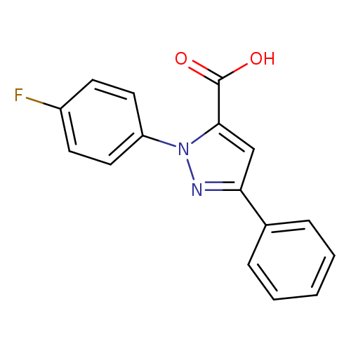 1-(4-Fluorophenyl)-3-phenyl-1h-pyrazole-5-carboxylic acid