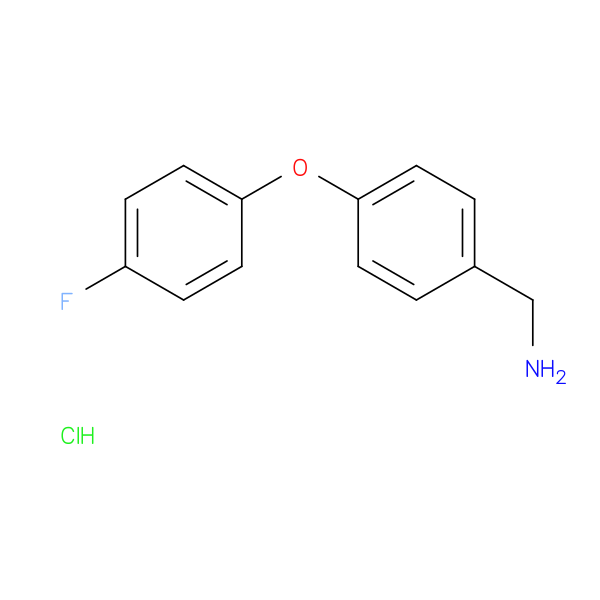 (4-(4-Fluorophenoxy)phenyl)methanamine hydrochloride
