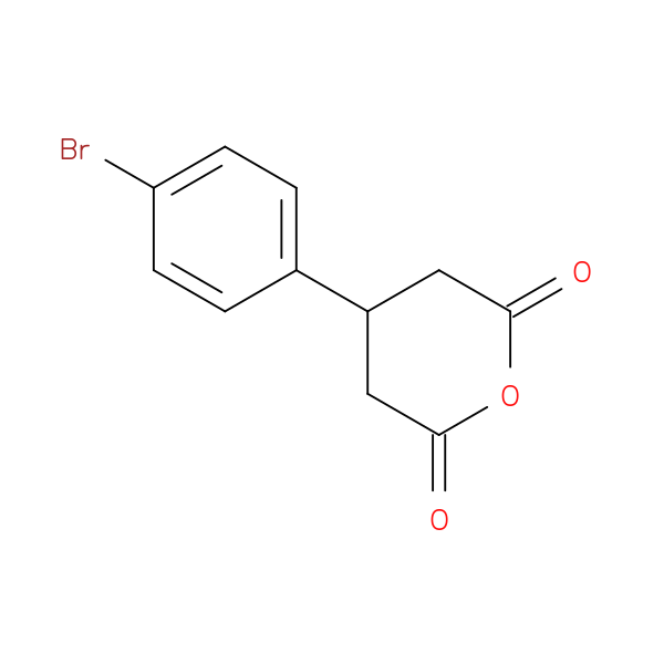 4-(4-bromophenyl)oxane-2,6-dione