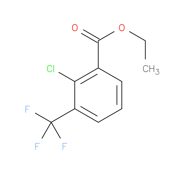 2-CHLORO-3-TRIFLUOROMETHYL ETHYL BENZOATE
