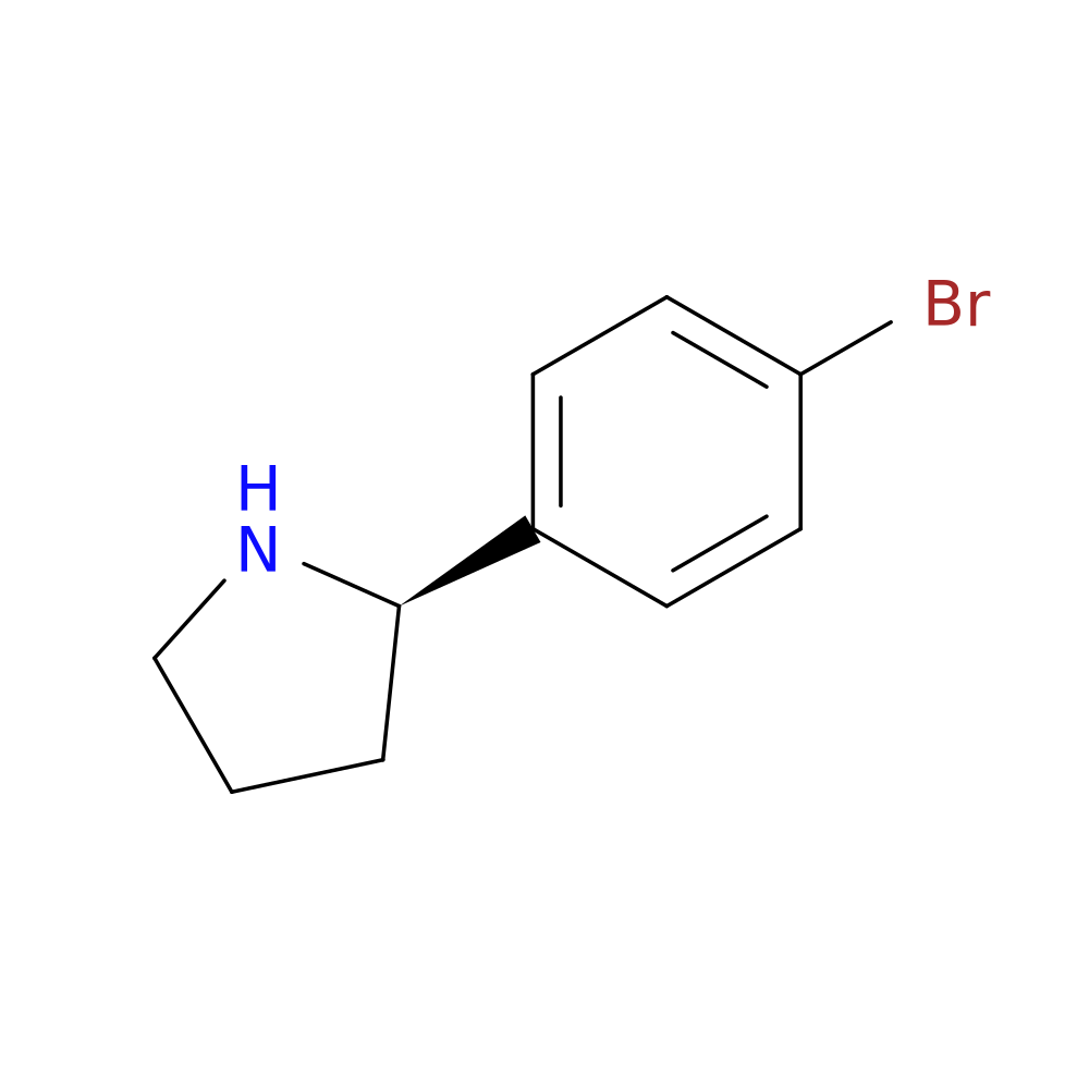 (2R)-2-(4-bromophenyl)pyrrolidine