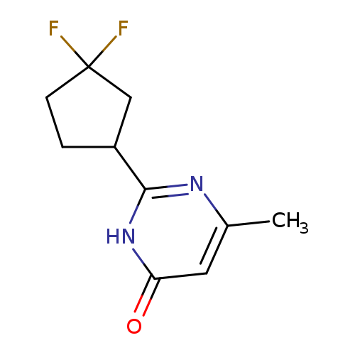 2-(3,3-difluorocyclopentyl)-6-methyl-3,4-dihydropyrimidin-4-one