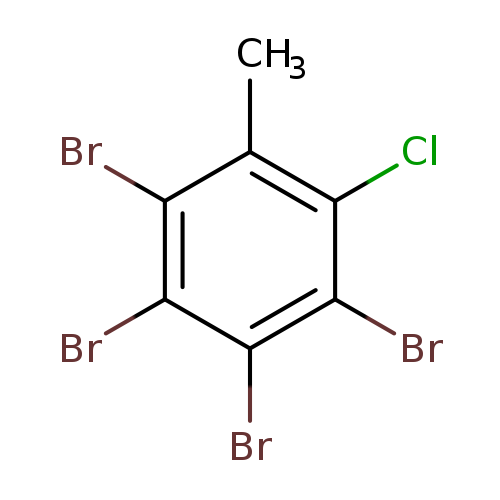 2,3,4,5-tetrabromo-6-chlorotoluene