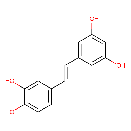 1,2-Benzenediol, 4-[(1E)-2-(3,5-dihydroxyphenyl)ethenyl]-