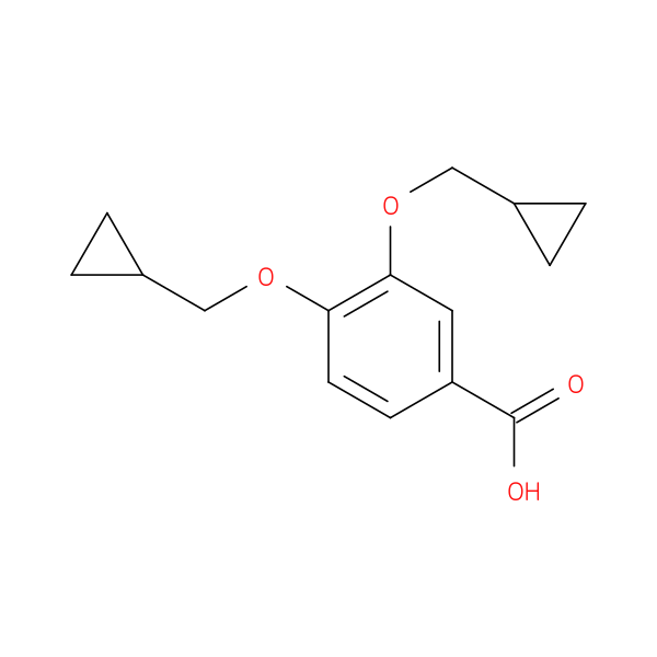 3,4-Bis(cyclopropylmethoxy)benzoic acid
