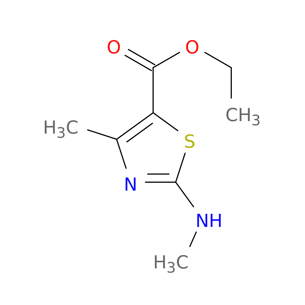 Ethyl 4-methyl-2-(methylamino)thiazole-5-carboxylate