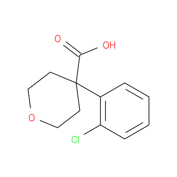 4-(2-Chlorophenyl)tetrahydro-2H-pyran-4-carboxylic acid