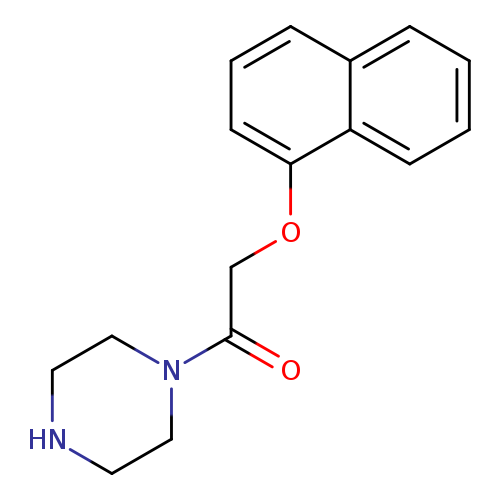 2-(Naphthalen-1-yloxy)-1-(piperazin-1-yl)ethanone