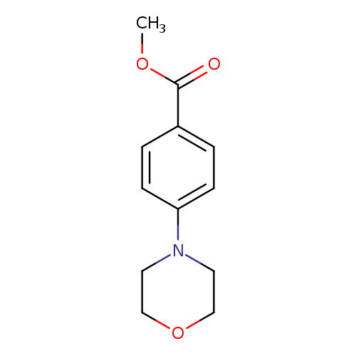 Benzoic acid, 4-(4-morpholinyl)-, methyl ester