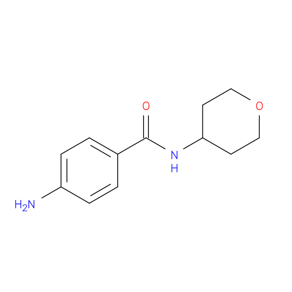 4-Amino-N-(oxan-4-yl)benzamide