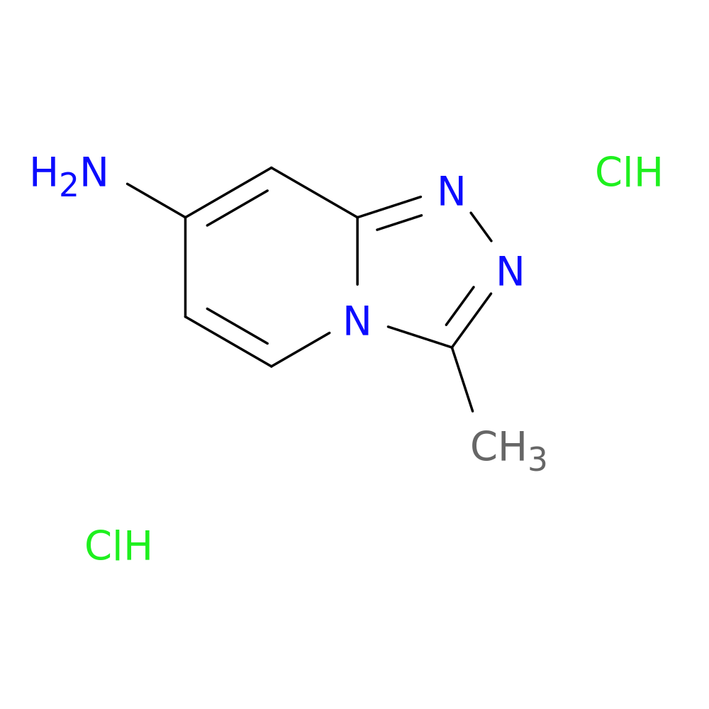 3-methyl-[1,2,4]triazolo[4,3-a]pyridin-7-amine dihydrochloride