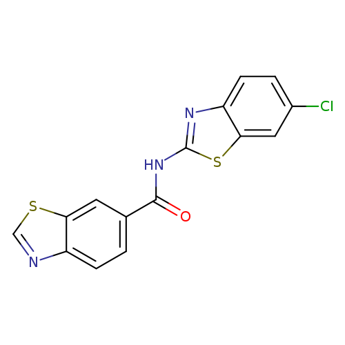 N-(6-chloro-1,3-benzothiazol-2-yl)-1,3-benzothiazole-6-carboxamide