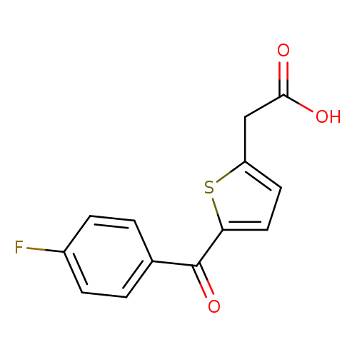 2-[5-(4-fluorobenzoyl)thiophen-2-yl]acetic acid