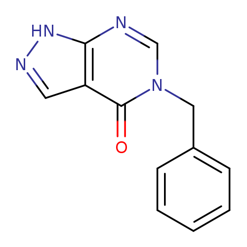 4-benzyl-2,4,8,9-tetrazabicyclo[4.3.0]nona-2,7,10-trien-5-one