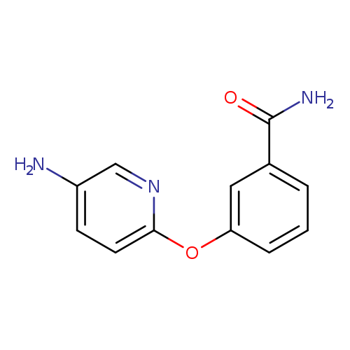 3-[(5-aminopyridin-2-yl)oxy]benzamide