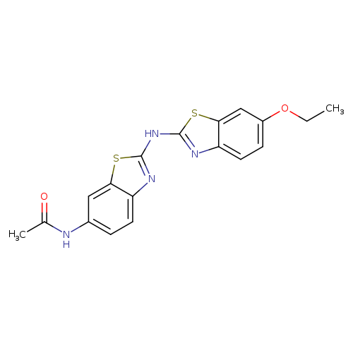 N-{2-[(6-ethoxy-1,3-benzothiazol-2-yl)amino]-1,3-benzothiazol-6-yl}acetamide