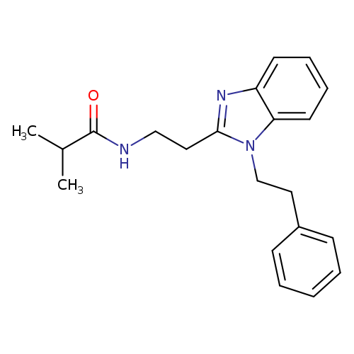 2-methyl-N-{2-[1-(2-phenylethyl)-1H-1,3-benzodiazol-2-yl]ethyl}propanamide