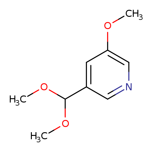 3-(Dimethoxymethyl)-5-methoxypyridine