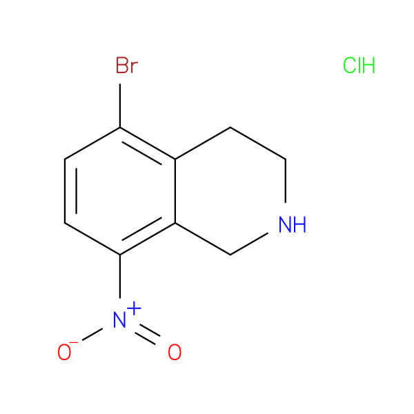 5-bromo-8-nitro-1,2,3,4-tetrahydroisoquinoline hydrochloride
