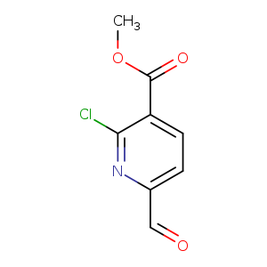 Methyl2-chloro-6-formylnicotinate