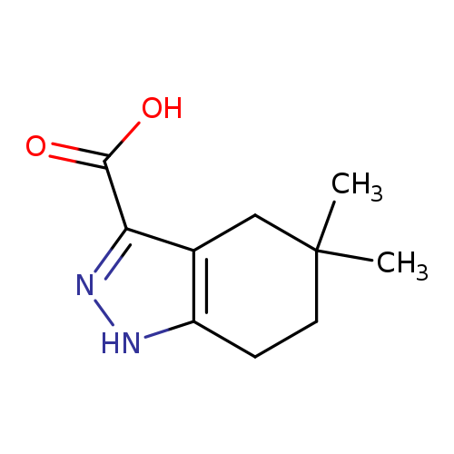 5,5-Dimethyl-4,5,6,7-tetrahydro-1h-indazole-3-carboxylic acid
