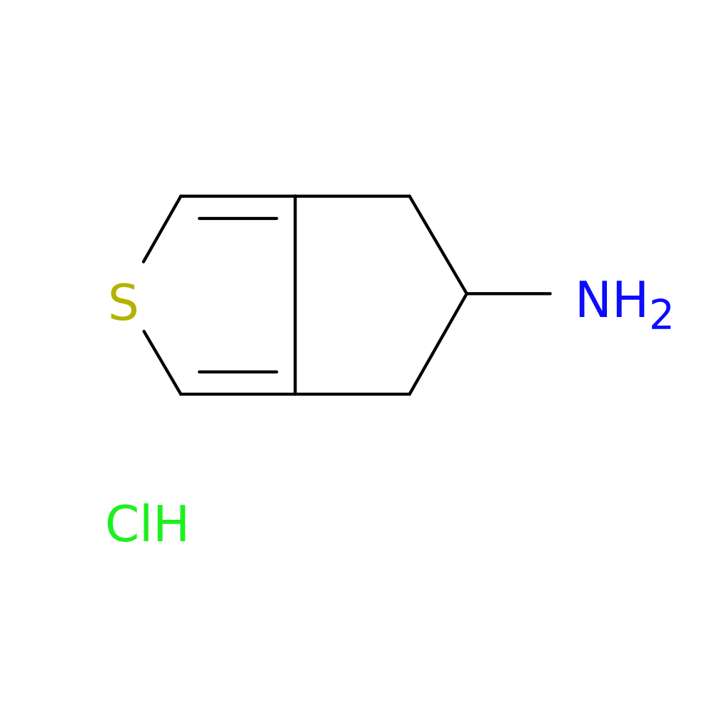 4H,5H,6H-cyclopenta[c]thiophen-5-amine hydrochloride