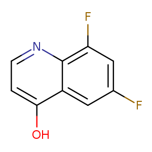 4-Quinolinol,6,8-difluoro-