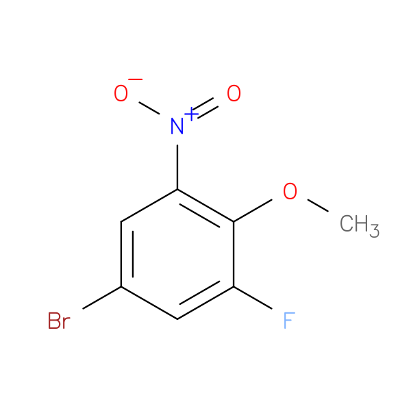 4-Bromo-2-fluoro-6-nitroanisole