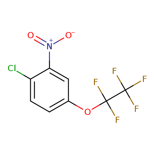 1-chloro-2-nitro-4-(pentafluoroethoxy)benzene