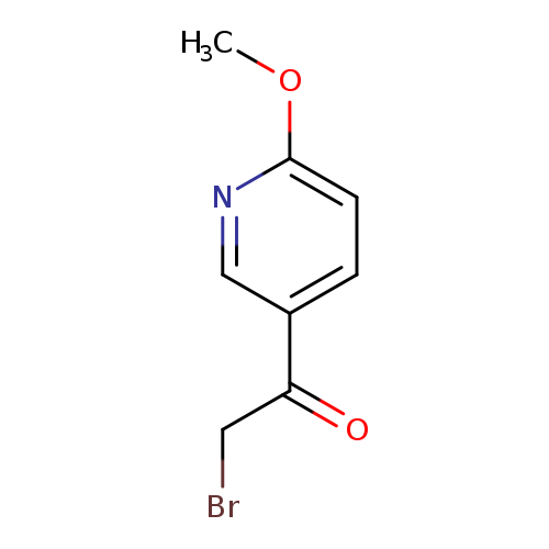 2-bromo-1-(6-methoxypyridin-3-yl)ethan-1-one