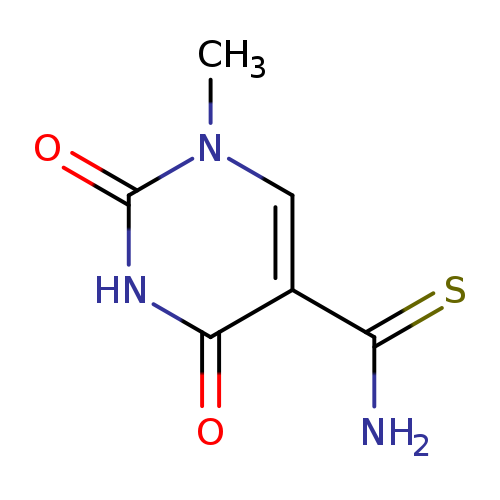 1-methyl-2,4-dioxo-1,2,3,4-tetrahydropyrimidine-5-carbothioamide
