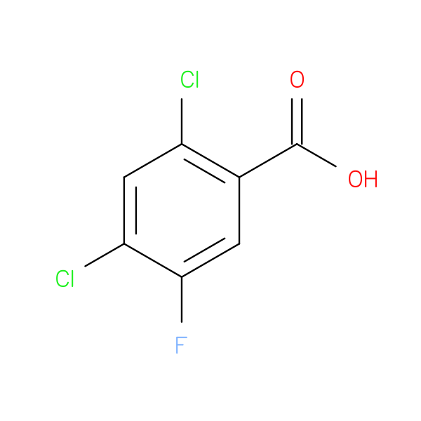 2,4-Dichloro-5-fluorobenzoic acid